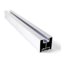 Profil aluminiu 221cm 40x40 pentru șuruburi ciocan