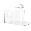 Panouri de gard 3D 1230x2500 mm sârmă 4 mm 51 sârme grafit RAL 7016 (50 buc.) 000-486 (1)