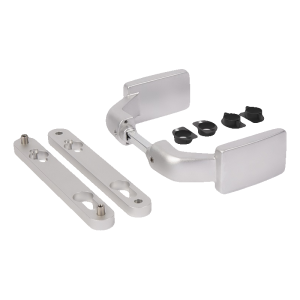 Locinox – mâner din aluminiu anodizat cu blocare pentru por?i ?i porti?ei