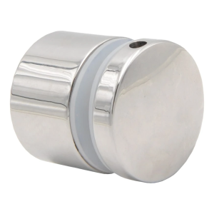 Suport punctual pentru sticlă 8-21,52 mm fi 50/30/M10x45 AISI 304 sistem plat lucios