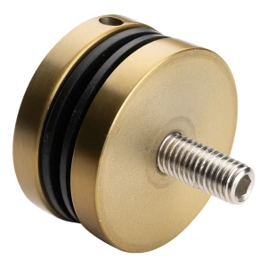 Suport punctual sticlă fi 50/8/M10x50 AISI304 8-17,52mm auriu