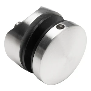 Suport punctual pentru sticlă 8-17,52mm fi 50/8/M10x50 AISI304 satin