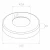 Stâlp balustradă colțar pentru sticlă fi 42,4x1060/1102,4mm 4 suporturi șlefuit 000-559 (4)