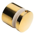 Suport punctual pentru sticlă 10,38-17,52mm Ø 50/30/m10x40 AISI304 sistem plat auriu 000-565 (1)