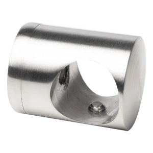 Suport de trecere pentru tijă fi19 mm fixat pe suprafață AISI304 satin