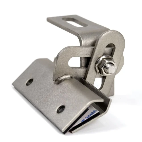 Suport trapezoidal din tablă metalică Reglabil 10cm Oțel inoxidabil 1.4016 PV-08-32