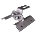 Suport trapezoidal din tablă metalică Reglabil 10cm Oțel inoxidabil 1.4016 PV-08-32 (1)