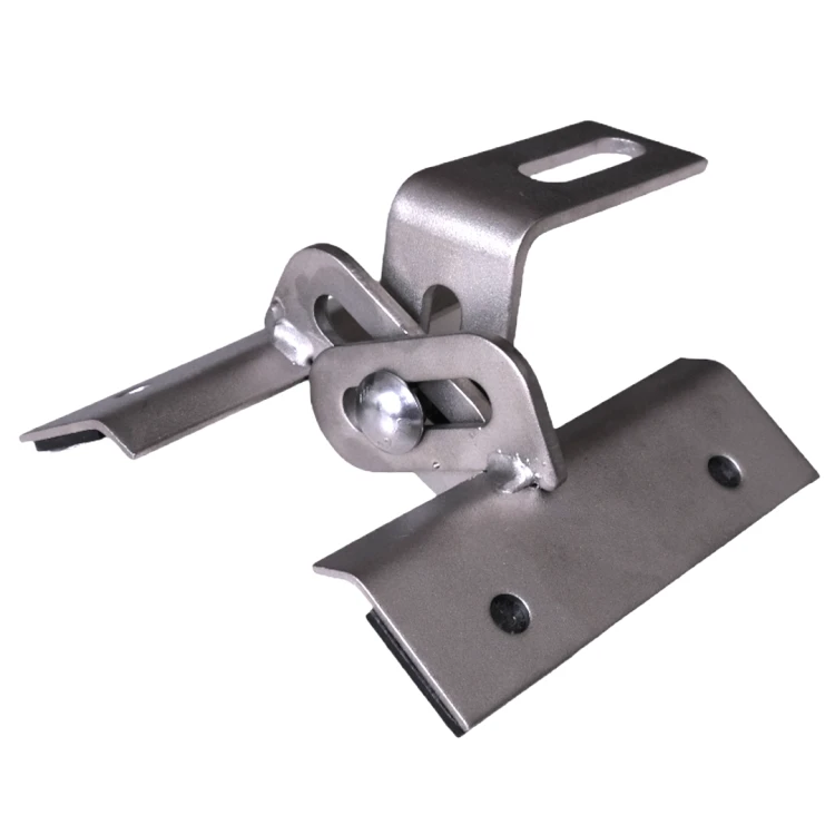 Suport trapezoidal din tablă metalică Reglabil 10cm Oțel inoxidabil 1.4016 PV-08-32 (1)