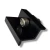 Clemă de capăt 30mm cu Șurub și Inserție - Negru Lăcuit PV-03-23