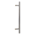 Mâner de ușă unilateral rotund 32×800 mm – oțel inoxidabil AISI 304, satinat, fixare 45° 000-723 (1)