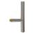 Mâner de ușă unilateral rotund 32×800 mm – oțel inoxidabil AISI 304, satinat, fixare 45° 000-723 (2)
