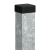 Stâlp de gard 80x80x2 mm, lungime 2,4 m, zincat 000-489 (1)