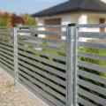 Stâlp de gard 80x80x2 mm, lungime 2,4 m, zincat 000-489 (3)