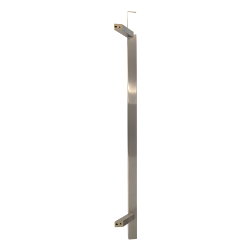 Mâner-bară ușă unilateral dreptunghiular 45° AISI 304 satinat 1000 mm 000-751 (1)