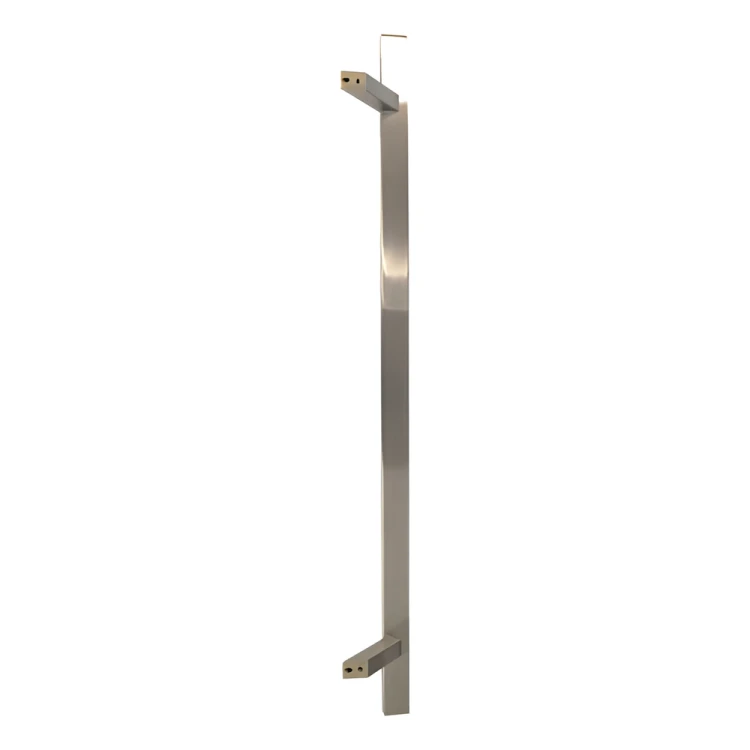 Mâner-bară ușă unilateral dreptunghiular 45° AISI 304 satinat 1000 mm 000-751 (1)