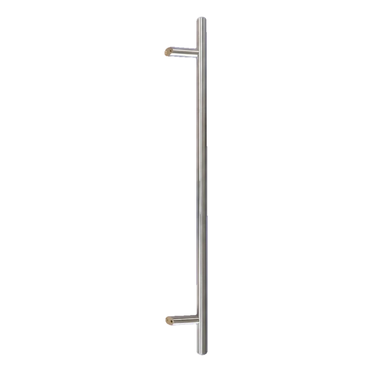 Mâner-antabă pentru uși unilateral rotund 45° oțel AISI 304 satinat 32×1000 mm 000-752 (1)