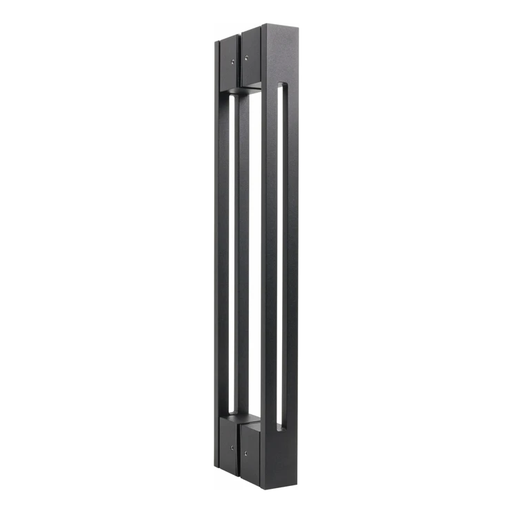 PSG mâner de ușă bilateral dreptunghiular 90° oțel negru mat 40×478 mm 000-769 (1)