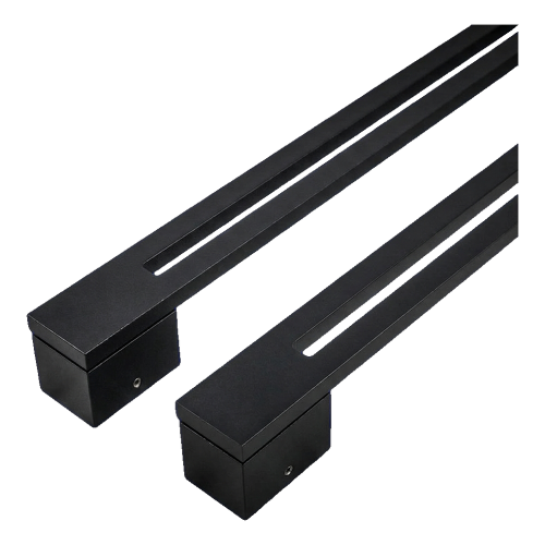 PSG mâner de ușă bilateral dreptunghiular 90° oțel negru mat 40×478 mm 000-769 (2)