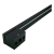 PSG mâner de ușă bilateral dreptunghiular 90° oțel negru mat 40×478 mm 000-769 (3)