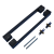 PSG mâner de ușă bilateral dreptunghiular 90° oțel negru mat 40×478 mm 000-769 (4)