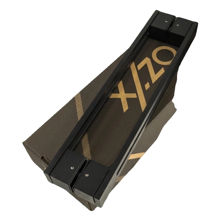PSG mâner de ușă bilateral dreptunghiular 90° oțel negru mat 40×478 mm 000-769 (5)