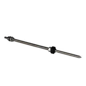 Șurub cu filet dublu pentru Adaptoare și Triunghiuri - M10x300