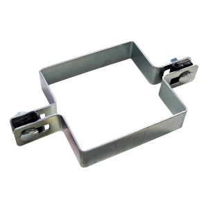 Clemă intermediară pentru panouri de gard 100x100 mm galvanizată