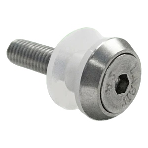 PSG Șurub pentru sticlă cu șaibă conică fi 22 mm M8×40 – oțel inoxidabil AISI 304 satinat