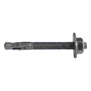 Ancoră cu știft expansiv M10×100 cu șaibă și piuliță – oțel inoxidabil A2