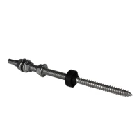 Șurub cu filet dublu pentru Adaptoare și Triunghiuri - M10x200