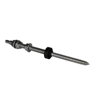 Șurub cu filet dublu pentru Adaptoare și Triunghiuri - M10x200