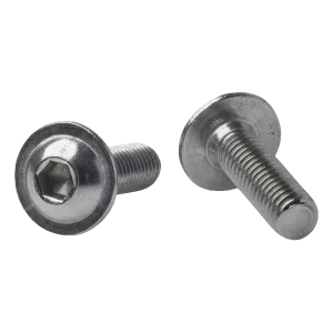 Șurub cu cap ciupercă cu flanșă M6x20 A2 inoxidabil ISO 7380-2