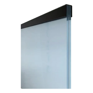 Mâner aluminiu dreptunghiular Kozza 30,1×25 mm negru pentru sticlă 16–21,52 mm – 5 m
