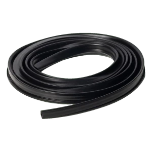 Kozza – garnitură EPDM pentru prindere aluminiu pe sticlă 16–17,52 mm, 5 m, neagră