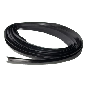 Kozza – garnitură EPDM pentru mâner din aluminiu pentru sticlă 20–21,52 mm, 5 m, neagră