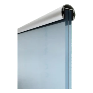Kozza – mâner rotund din aluminiu Ø40 mm pentru sticlă 16–21,52 mm, lungime 5 m, anodizare mată