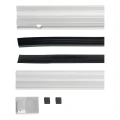 Kozza KB5000 – balcon francez complet din aluminiu H1100 mm, sticlă 16–17,52 mm, anodizare mată 000-851 (6)