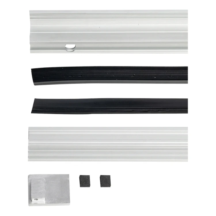 Kozza KB5000 – balcon francez complet din aluminiu H1100 mm, sticlă 16–17,52 mm, anodizare mată 000-851 (6)
