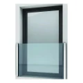 Kozza KB5000 – balcon francez complet din aluminiu H1100 mm, sticlă 16–17,52 mm, anodizare mată 000-851 (10)