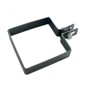 Clemă finală pentru panouri de gard 100x100 mm grafit