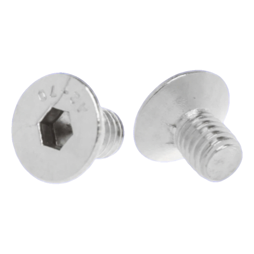 Șurub cu cap conic M6x10 DIN 7991 – oțel inoxidabil A2 (AISI 304), alveolă hexagonală 000-815 (1)