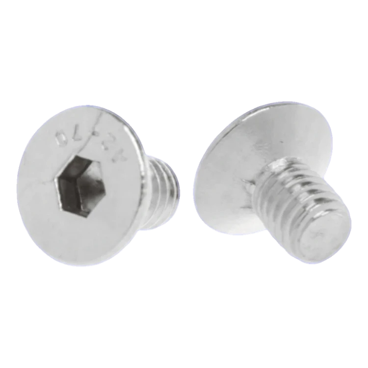 Șurub cu cap conic M6x10 DIN 7991 – oțel inoxidabil A2 (AISI 304), alveolă hexagonală 000-815 (1)