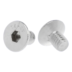 Șurub cu cap conic M6x16 DIN 7991 – oțel inoxidabil A2 (AISI 304), soclu hexagonal