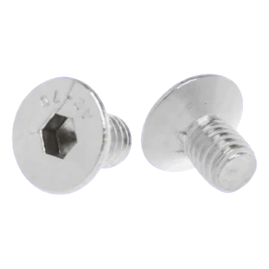 Șurub de montaj cu cap conic M8x16 A2 DIN 7991 – soclu hexagonal, oțel inoxidabil
