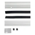 Kozza KB5000 – balcon francez complet din aluminiu H1100 mm, sistem plat, anodizare mată 000-850 (6)