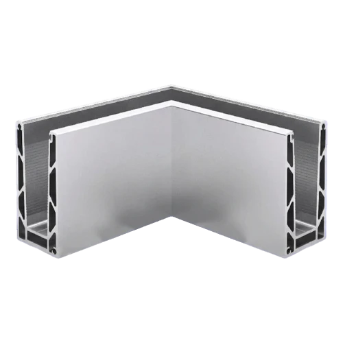 Kozza KE100 – profil U colțar interior 90° pentru balustrade din sticlă, fixare de sus 000-854 (1)