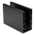 Kozza KE 100 – profil U pentru balustrade din sticlă completă 5000 mm negru, fixare de sus 000-861 (1)