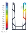 Kozza KE 100 – profil U pentru balustrade din sticlă completă 5000 mm negru, fixare de sus 000-861 (3)