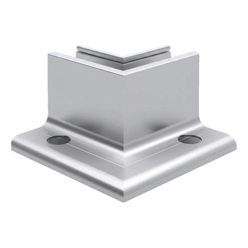 Kozza KE 105 – profil L colțar interior 90° pentru balustrade integral din sticlă, aluminiu, anodizare mată 000-865 (1)