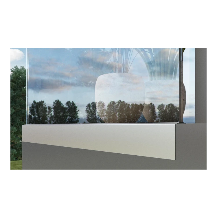 Kozza KE 105 – profil aluminiu tip L pentru balustrade cu sticlă 5000 mm 000-871 (7)